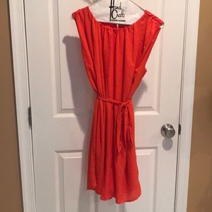 Forever 21 red-orange dress